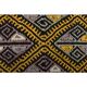 Vintage Turkish Oushak Handmade Wool & Cotton Yellow Area Rug 162x212