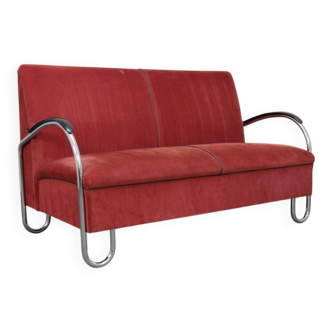 Bauhaus sofa, model 444 by W.H. Gispen for Dutch Originals, Netherlands, 1990s