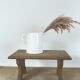 Vintage wooden footrest stool
