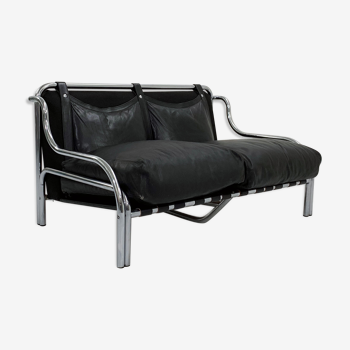 Sofa Stringa 2 seats by Gae Aulenti for Poltronova, 1960