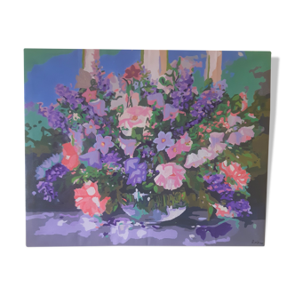Flower painting