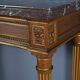 Console en acajou, style Louis XVI – 2ème moitié XIXe