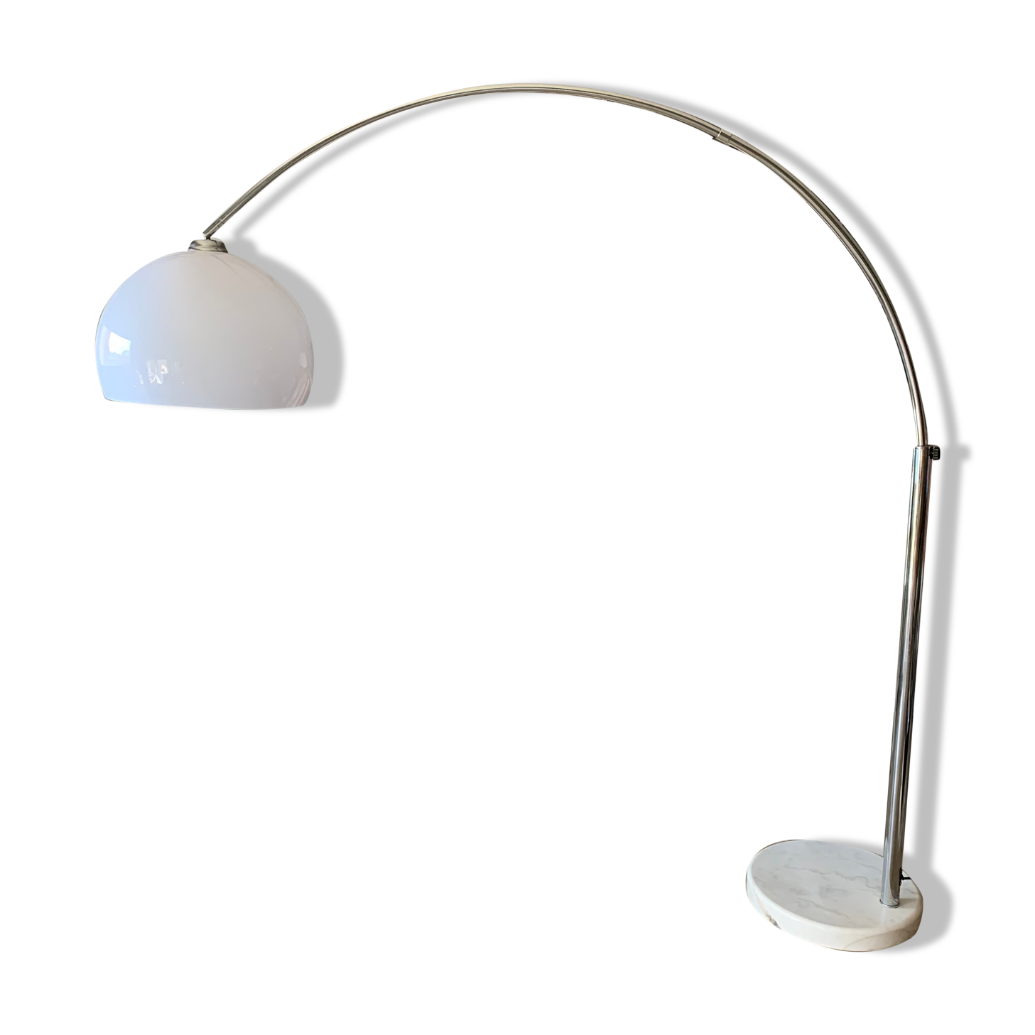 Floor lamp arch foot marble
