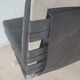 Pair of black leather loung chairs by Hans Eichenberger for Girsberger
