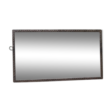Art deco beveled mirror