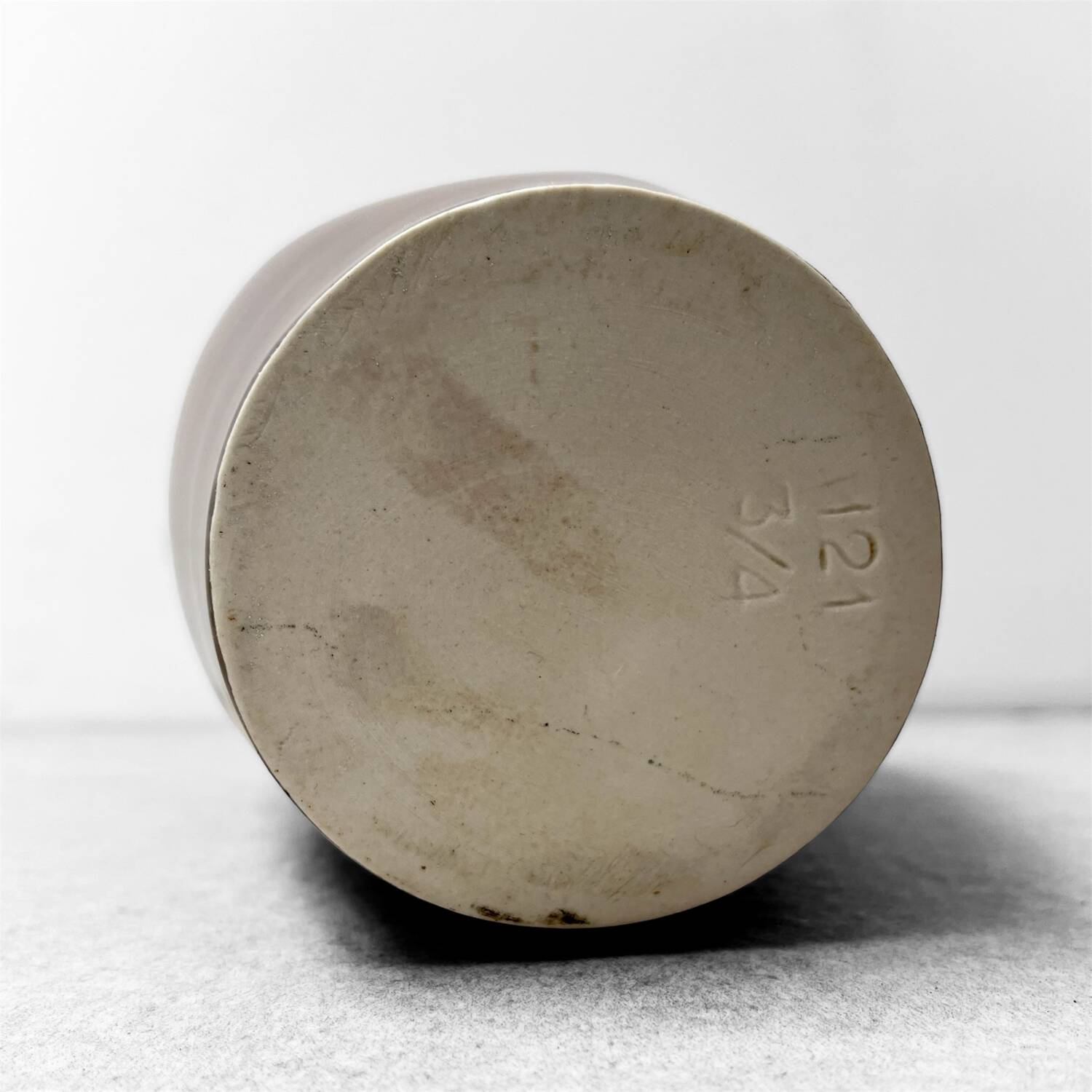 Vintage glazed stoneware pitcher – French craftsmanship – 1970s