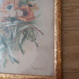 Tableau aquarelle vintage