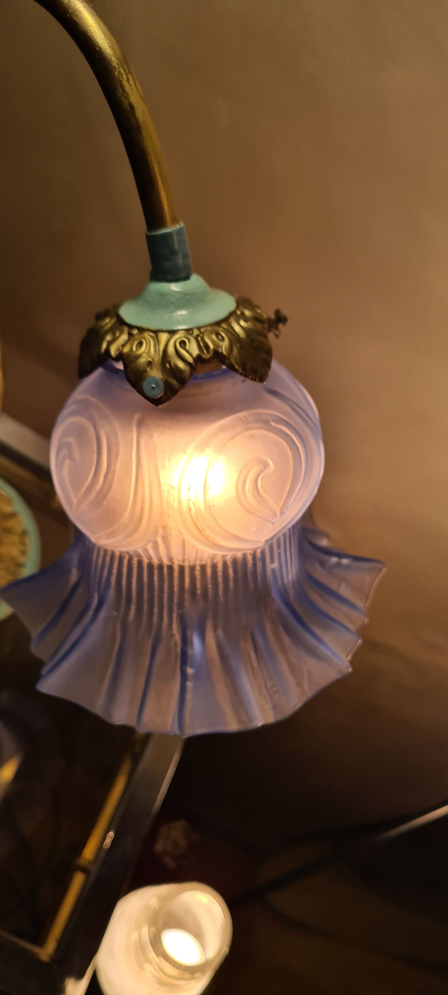 Painted lamp