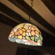 Suspension et applique style Tiffany