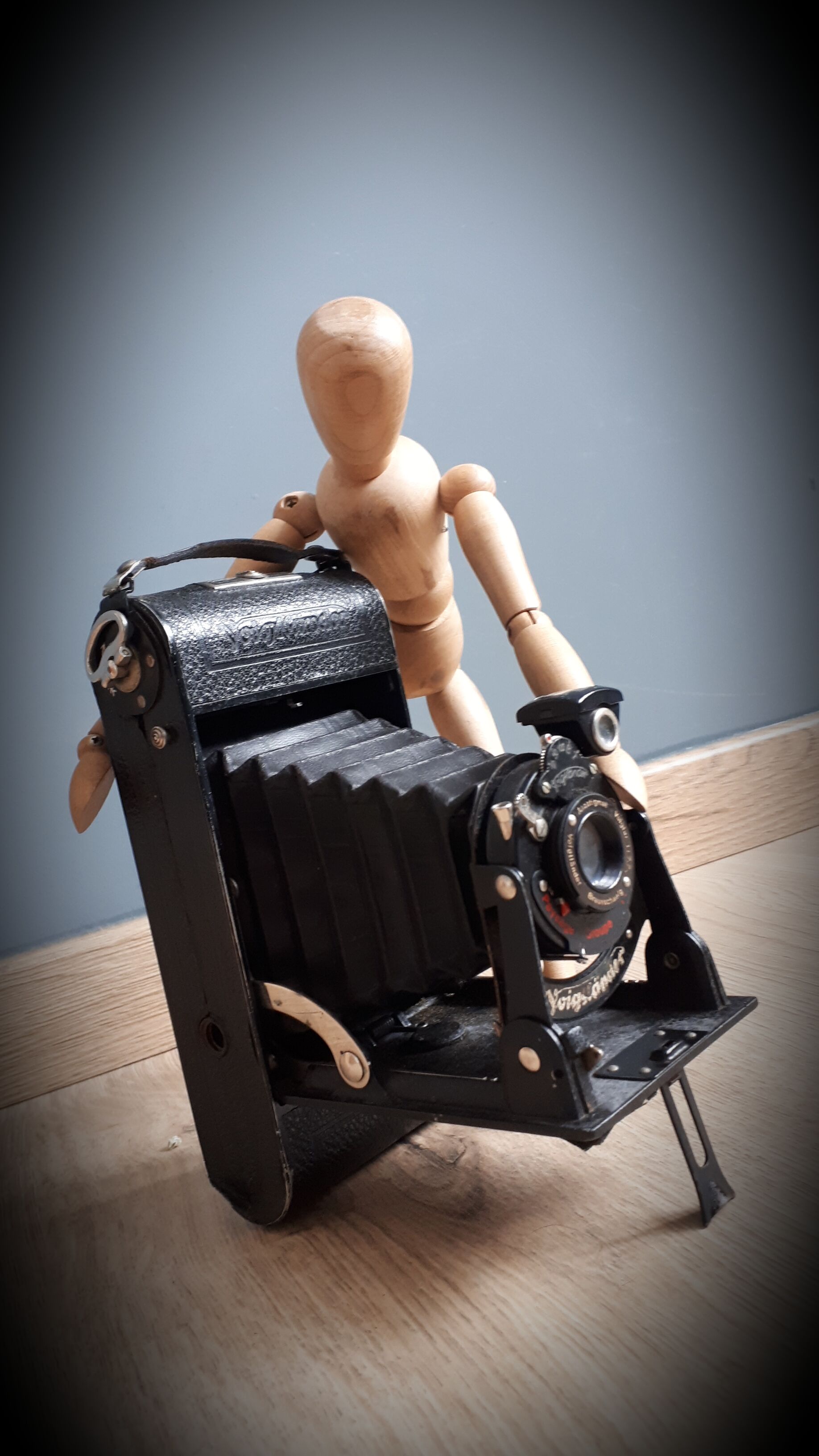 Old camera bellows Voigslander