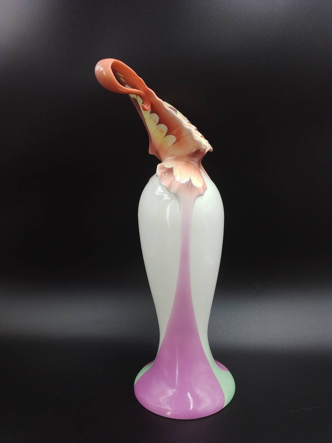 Fine porcelain vase collection franz papillon xp1692 jen woo