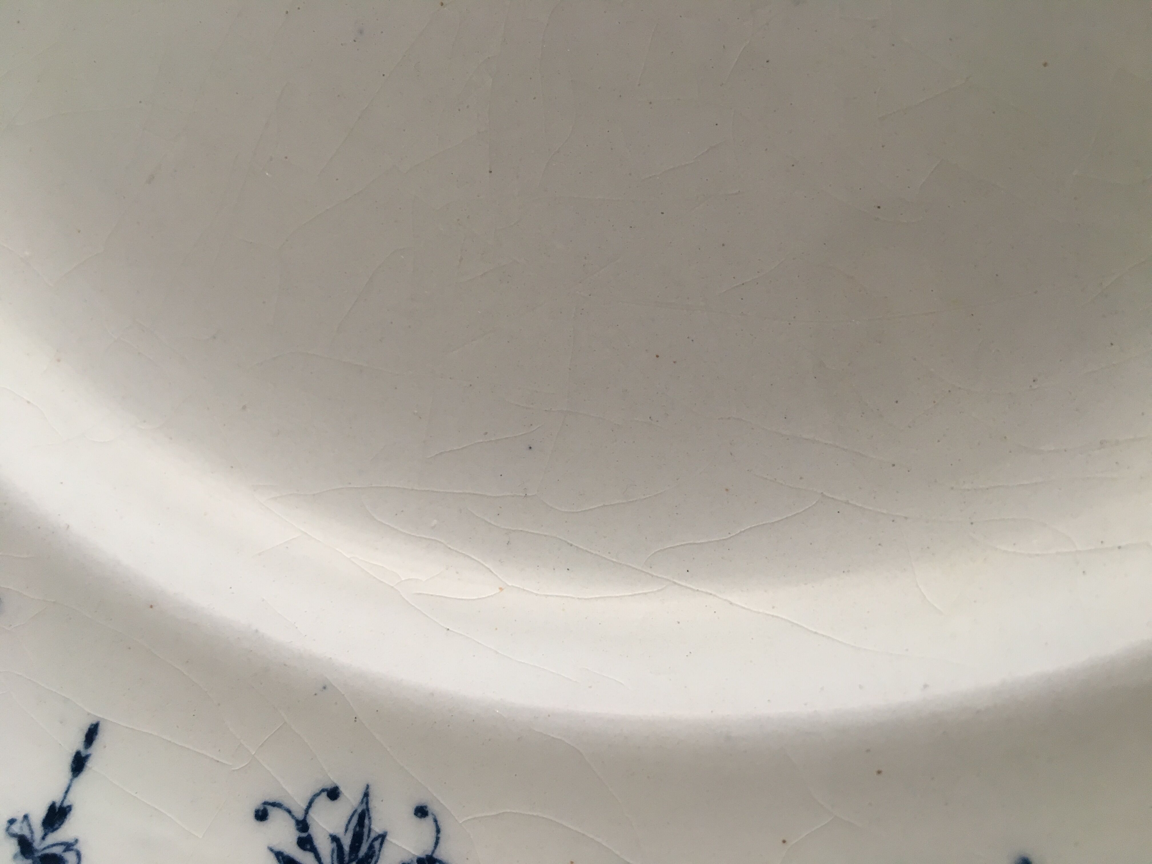 Set of 6 plates Terre de fer Rouen