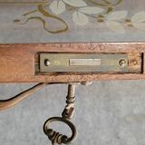 Très Rare buffet bibliothéque aux Putti Empire de forme demie lune