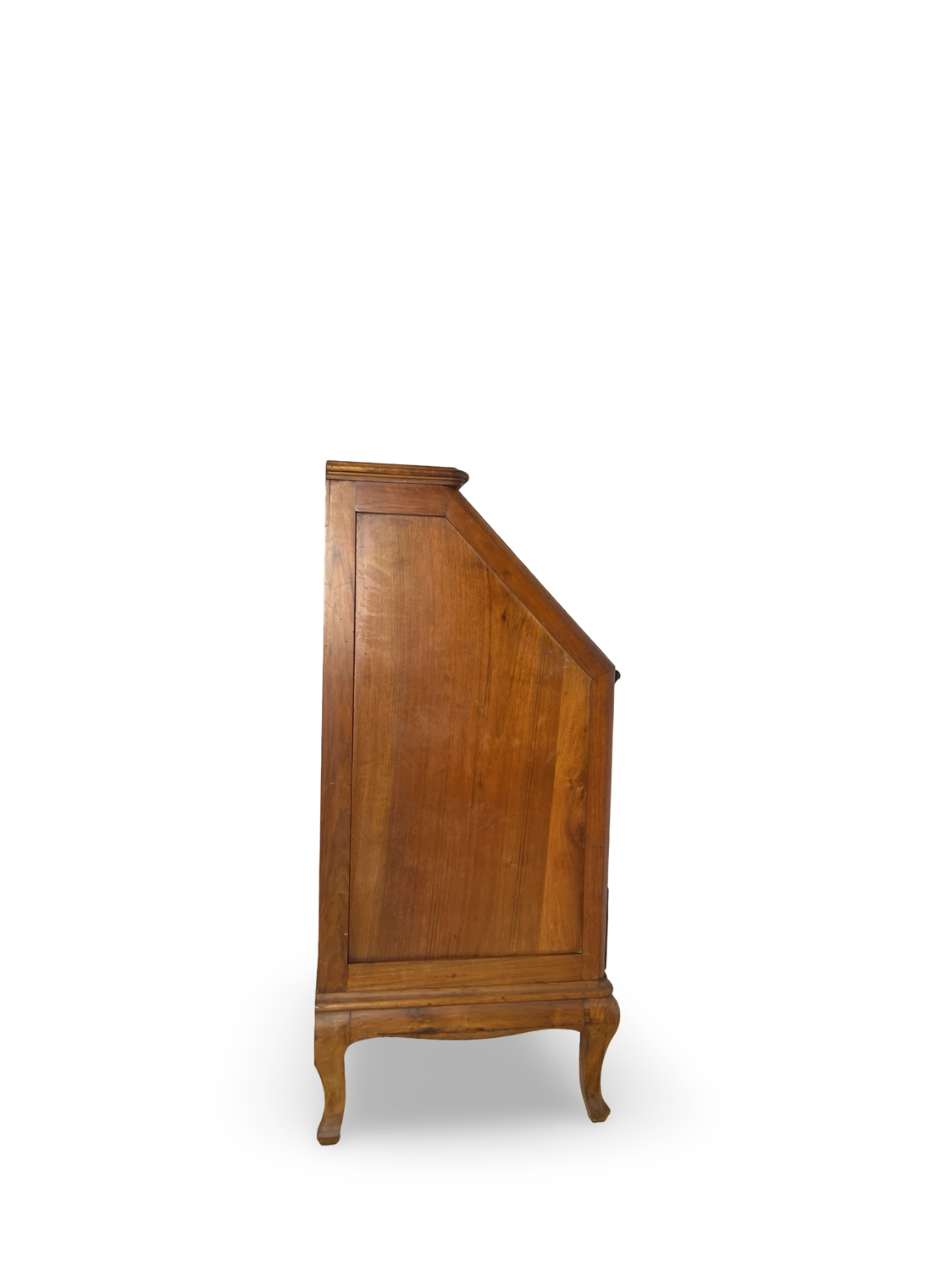 Antique Italian secrétaire in solid walnut, 1920s/1930s.