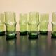 Set of 6 vintage orangeade glasses