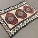 Old Turkish Kazak rug 129x98 cm vintage tribal
