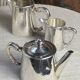 Art Deco silver-plated metal coffee/tea service