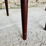 Ensemble de 6 chaises, modèle 78 en palissandre, première édition par Niels Moller, circa 1962-1970