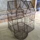 Handmade wire birdcage