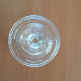 Set of 8 glass ice cream cups