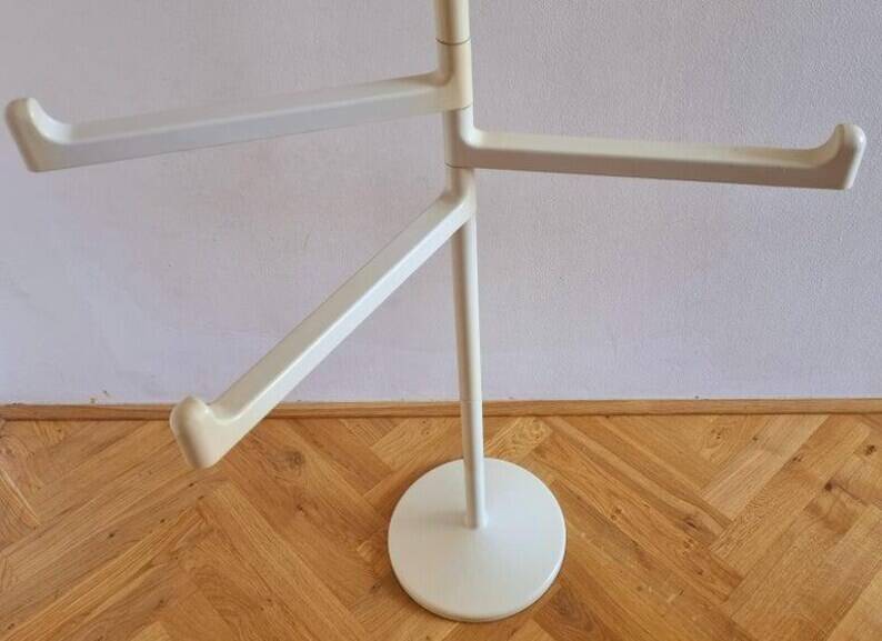 Midcentury Floor Coat Rack Gedy, Makio Hasuike, Italy, 1970s