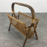 Rattan magazine door 60s