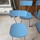 Lot de 4 chaises en formica
