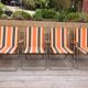 4 vintage camping armchairs