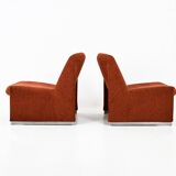 Pair of Alky Armchairs by Giancarlo Piretti for Anonima Castelli, 1970s