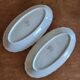 Limoges Bernardaud. Set of 2 porcelain dishes.