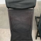 Set of minimalist postmodern folding chairs model Hestra by Tord Björklund for Ikea, 1980s.