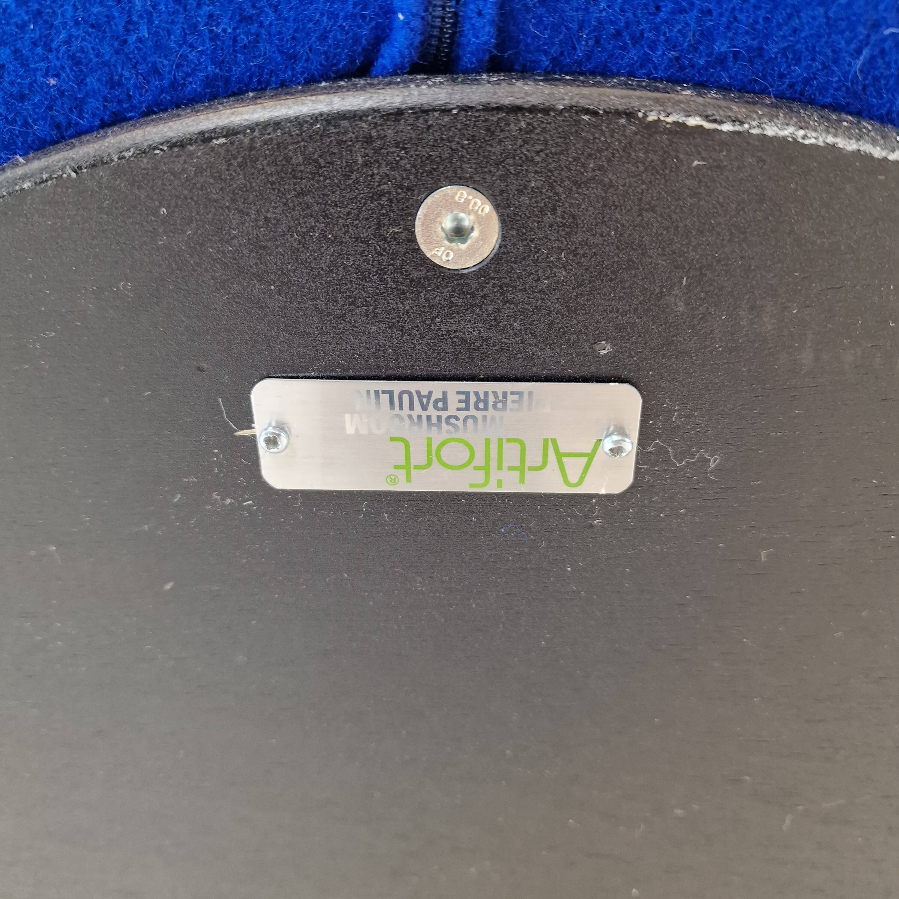 Mushroom Armchair and Ottoman by Pierre Paulin for Artifort