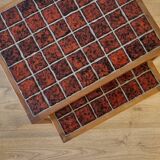 Teak nesting tables and some