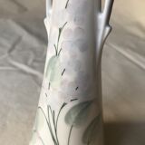 Art Nouveau vase with lila decoration, Galluba & Hofmann