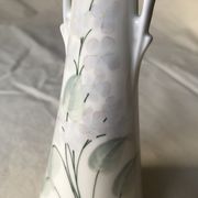 Art Nouveau vase with lila decoration, Galluba & Hofmann