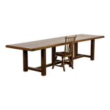 Large monastery table dining table