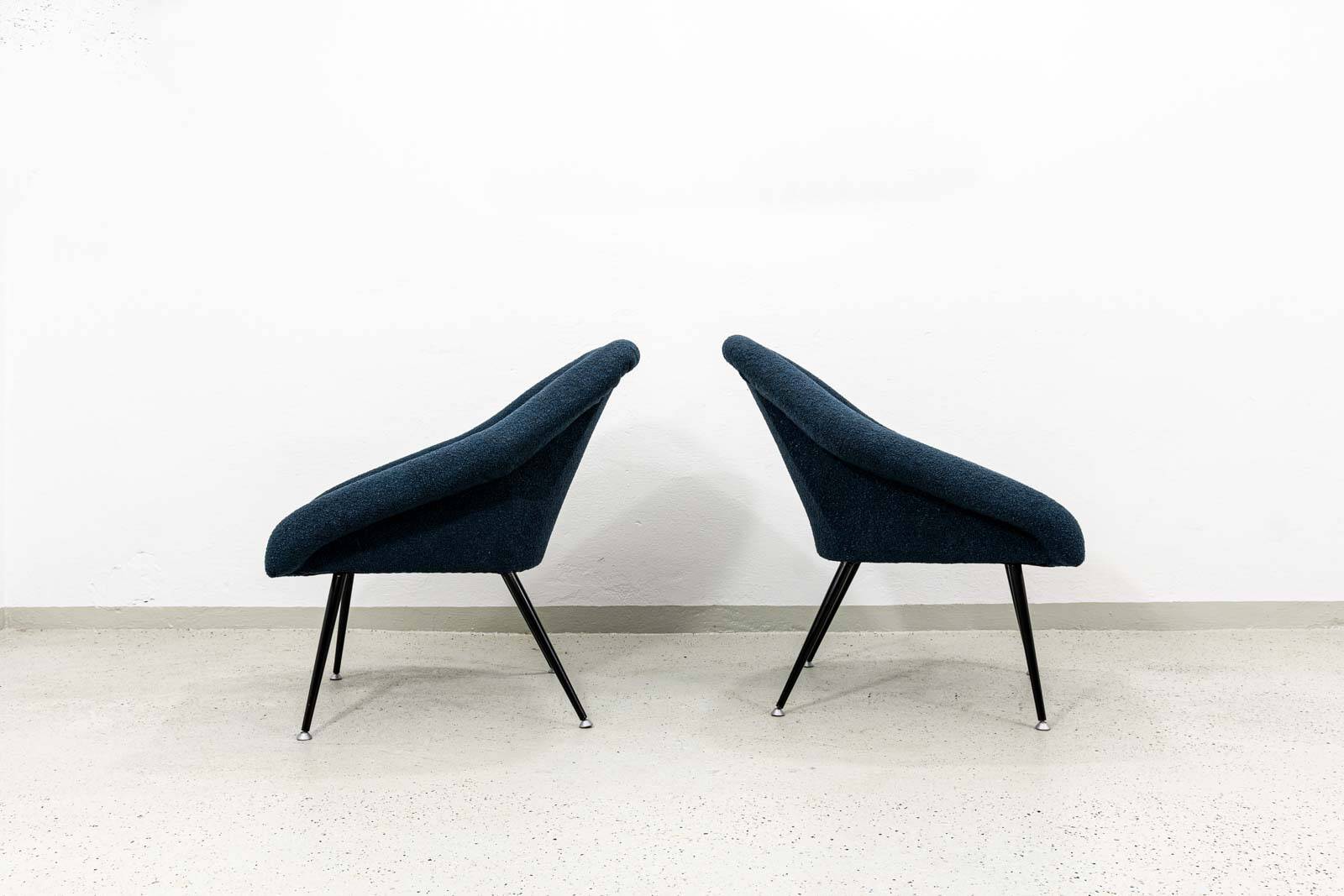 Space age Köln1, VEB Sitzmöbelwerke, Germany, 1970s, set of 2