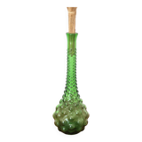 Italian glass carafe from Empoli from the 50s/60s