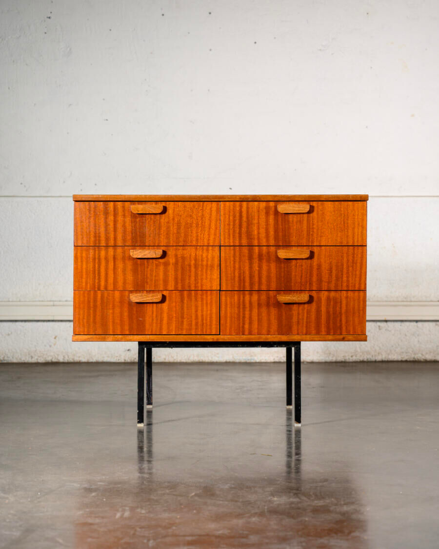 Commode vintage  6 tiroirs