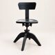 Stella industrial office chair – 1950s – adjustable and swivel.