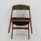 1960s Set of Six Danish Teak Dining Chairs , Restored