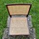 Tenreiro. Chaise cannage jacaranda palissandre