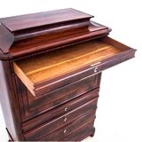 Ancient secretary, Northern Europe, circa 1860.