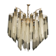 Venini Triedi Crystal Chandelier 1970
