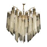 Lustre Venini Triedi en cristal 1970