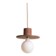 ALBA pendant light in Moca concrete