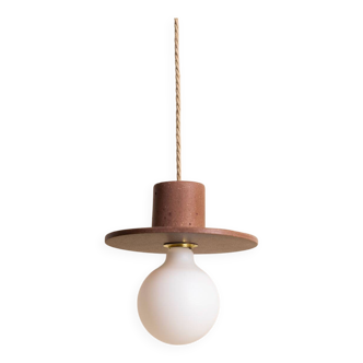 ALBA pendant light in Moca concrete