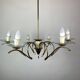 Mid-century spider chandelier by Pietro Chiesa for Fontana Arte, Italy, 1940s.