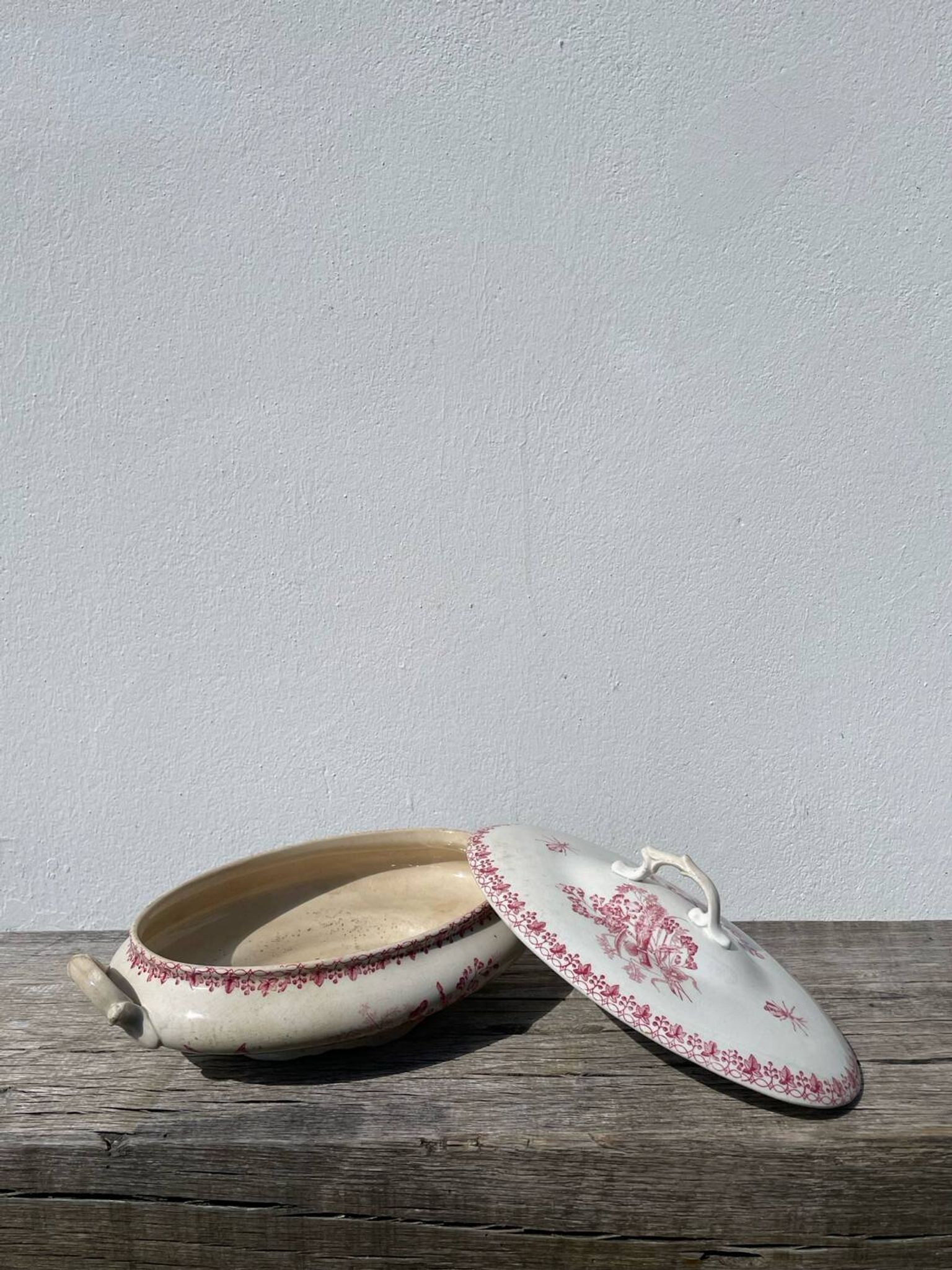 Onnaing iron clay soup tureen, Moisson model
