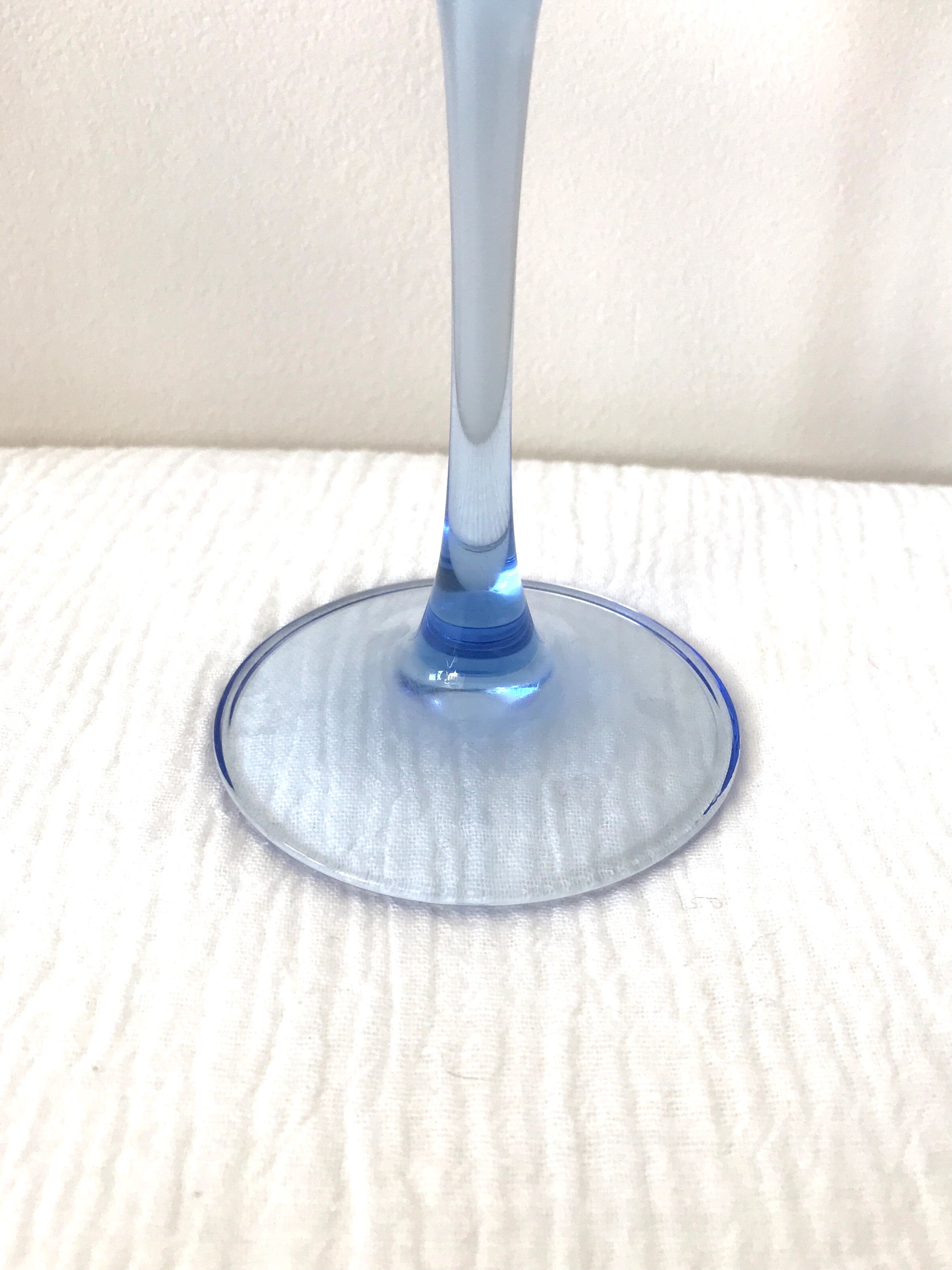 Set of 7 martini glasses